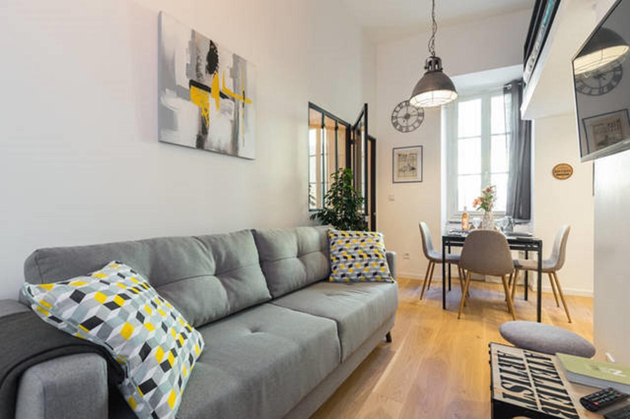 Angle Droit- Loft Charmant Et Atypique, Climatisation, Vieux-Nizza Esterno foto